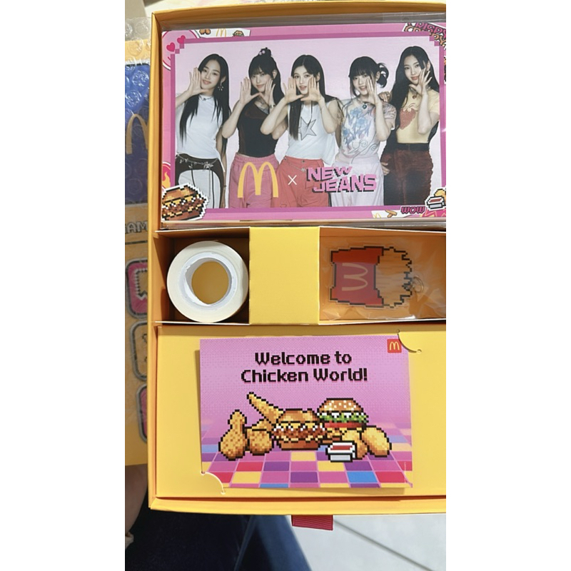 麥當勞newjeans禮盒