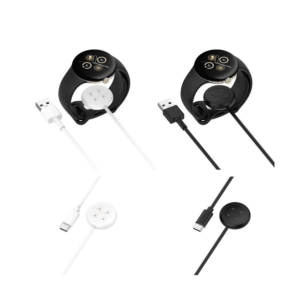 【充電線】適用 Google Pixel Watch 2 / 3 通用 智慧手錶 USB 充電器 磁吸充電