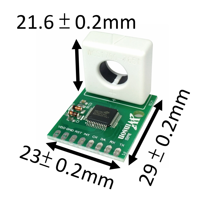 WCM1700 50A電流感測模組/電流量測/數位電流感測器/支援arduino