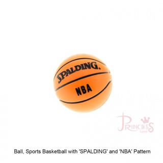 公主樂糕殿 LEGO 絕版 3433 籃球 橘色 斯伯丁 SPALDING NBA (直徑1.42cm) B060