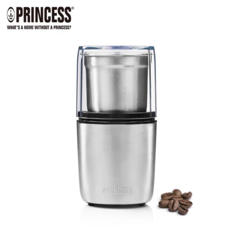 【PRINCESS荷蘭公主】 不鏽鋼咖啡磨豆機 221041(二手）