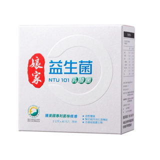 娘家益生菌 NTU101乳酸菌(60入/盒)