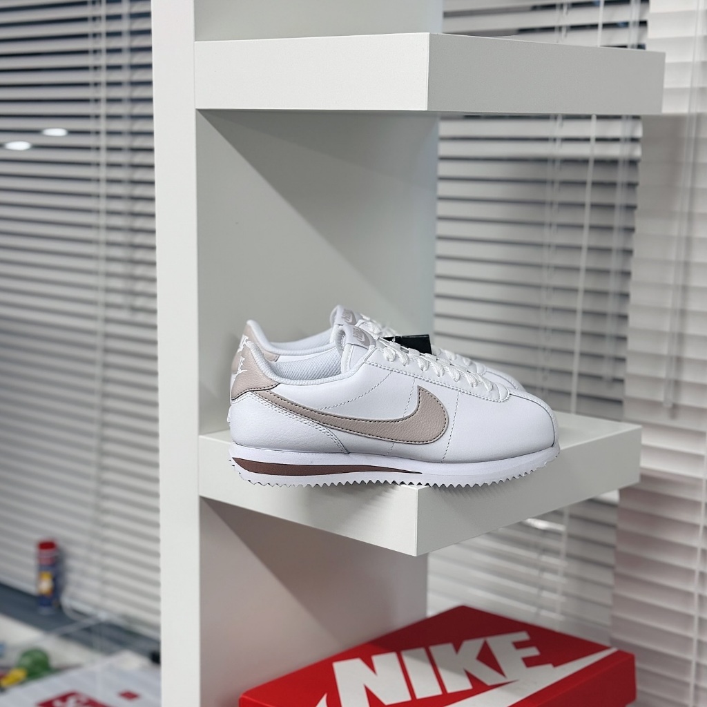 新款🔺Nike Cortez 淡奶茶 奶茶色 白色 阿甘 阿甘鞋 DN1791-105