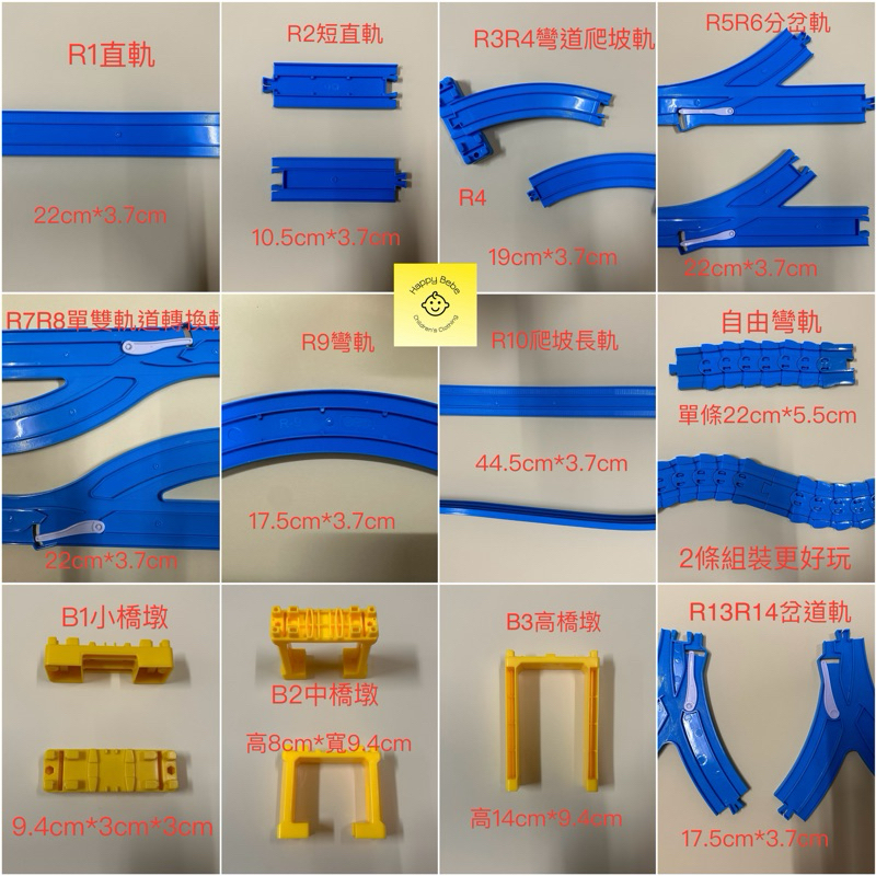 現貨通用軌道 （Tomica TAKARA TOMY THOMAS PLARAIL 鐵道王國可相容）火車 軌道 快速出貨