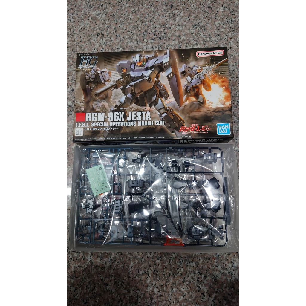 萬代 現貨 HGUC 1/144 #130 RGM-96X JESTA 傑斯塔 機動戰士鋼彈UC