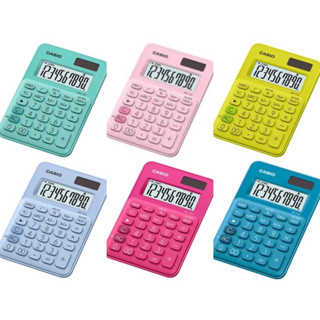 【CASIO 】10位元繽紛馬卡龍色迷你型計算機- MS-7UC-（看好尺寸再下單）