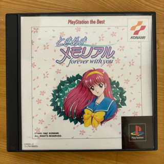 PS1 純愛手札 日版 心跳回憶 懷舊遊戲 ときめきメモリアル 懷舊電玩 沙織 烏龍派出所 心動十分日記本 兩津勘吉