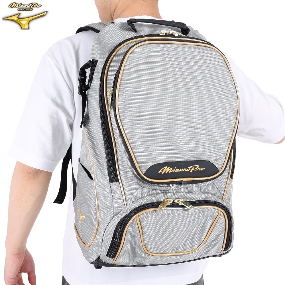 美津濃MIZUNO PRO 日本進口棒壘球裝備後背包/多功能後背袋 1FJD340605 大容量40L特價$3470/個