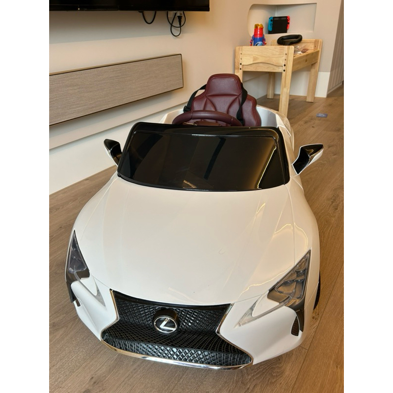 二手LEXUS LC500雷克薩斯兒童電動車四輪汽車寶寶遙控玩具車可坐人小孩搖搖兒童車