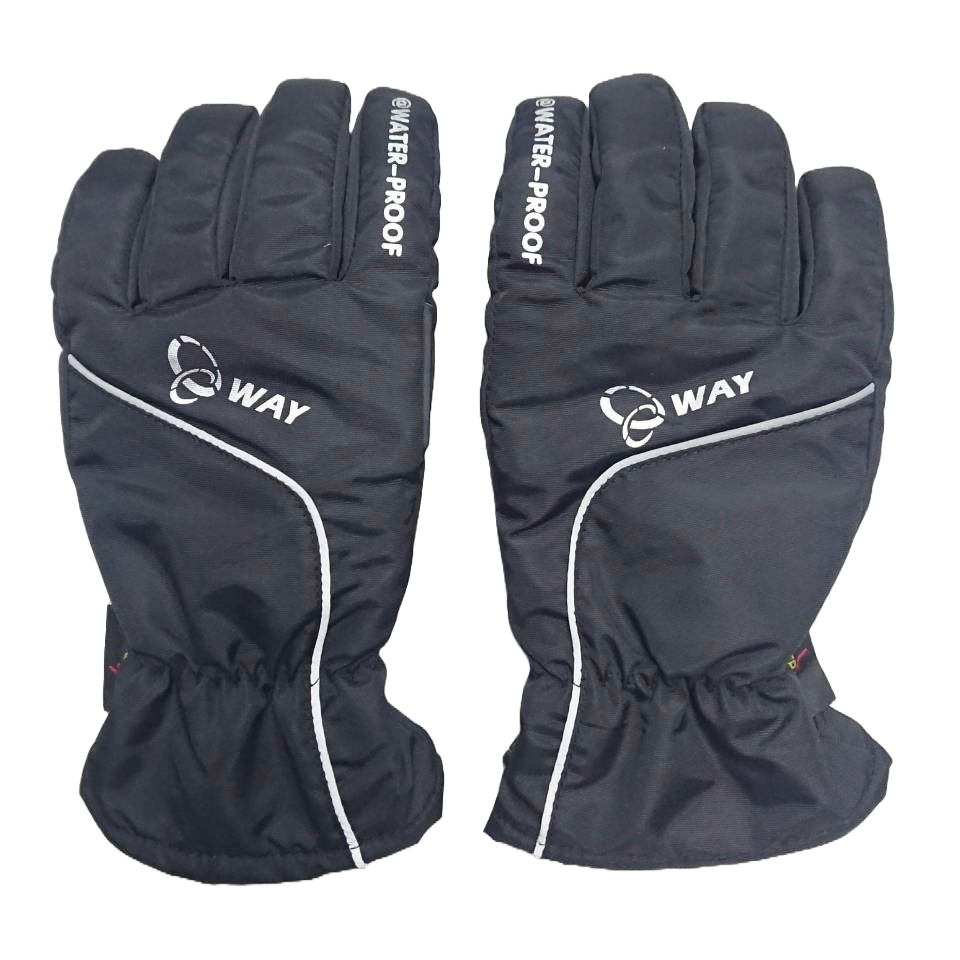 WAY JYG 008 手掌防滑 防風 防寒 保暖手套  三層製 防滑手套 機車手套  防水 虎口材質加強罩