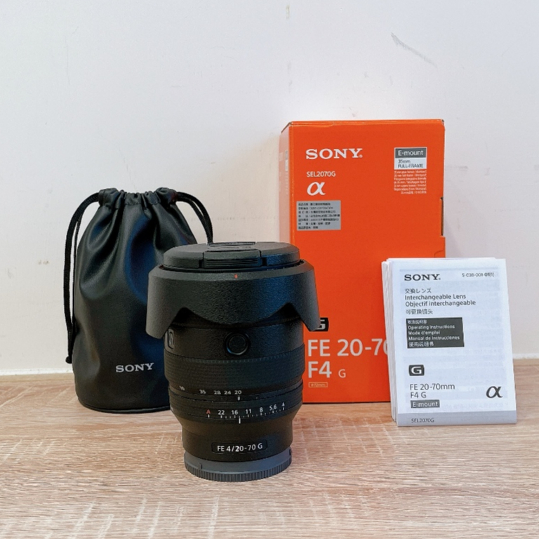 ( 近全新熱門鏡 ) Sony FE20-70mm F4G  SEL2070G 超廣角 大光圈 全片幅 二手鏡頭