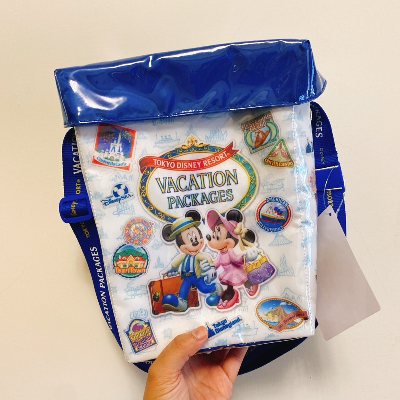東京迪士尼40週年假期套票限定版爆米花飲料袋❤️