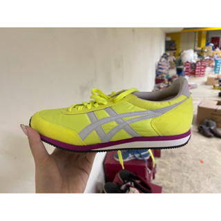 大灌體育👟出清特賣 過季 ng商品 亞瑟士asics tiger Onitsuka 螢光黃 復古鞋 D2P7N-0710