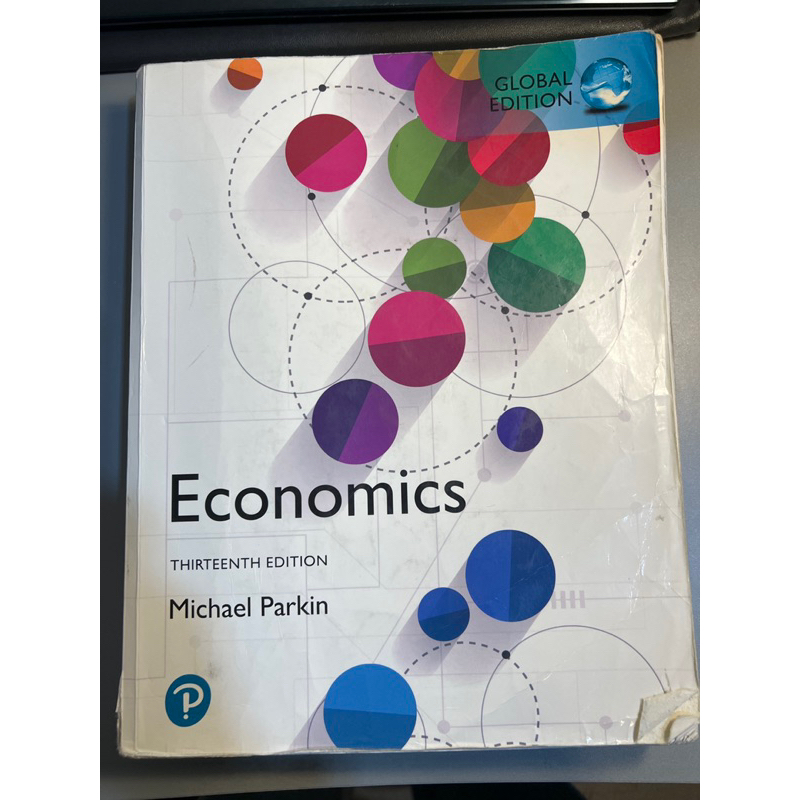 經濟學二手大學書Economics 13th Edition Michale Parkin 13版原文書