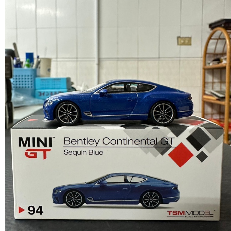 泡泡TOYS MINI GT 94 Bentley continental GT