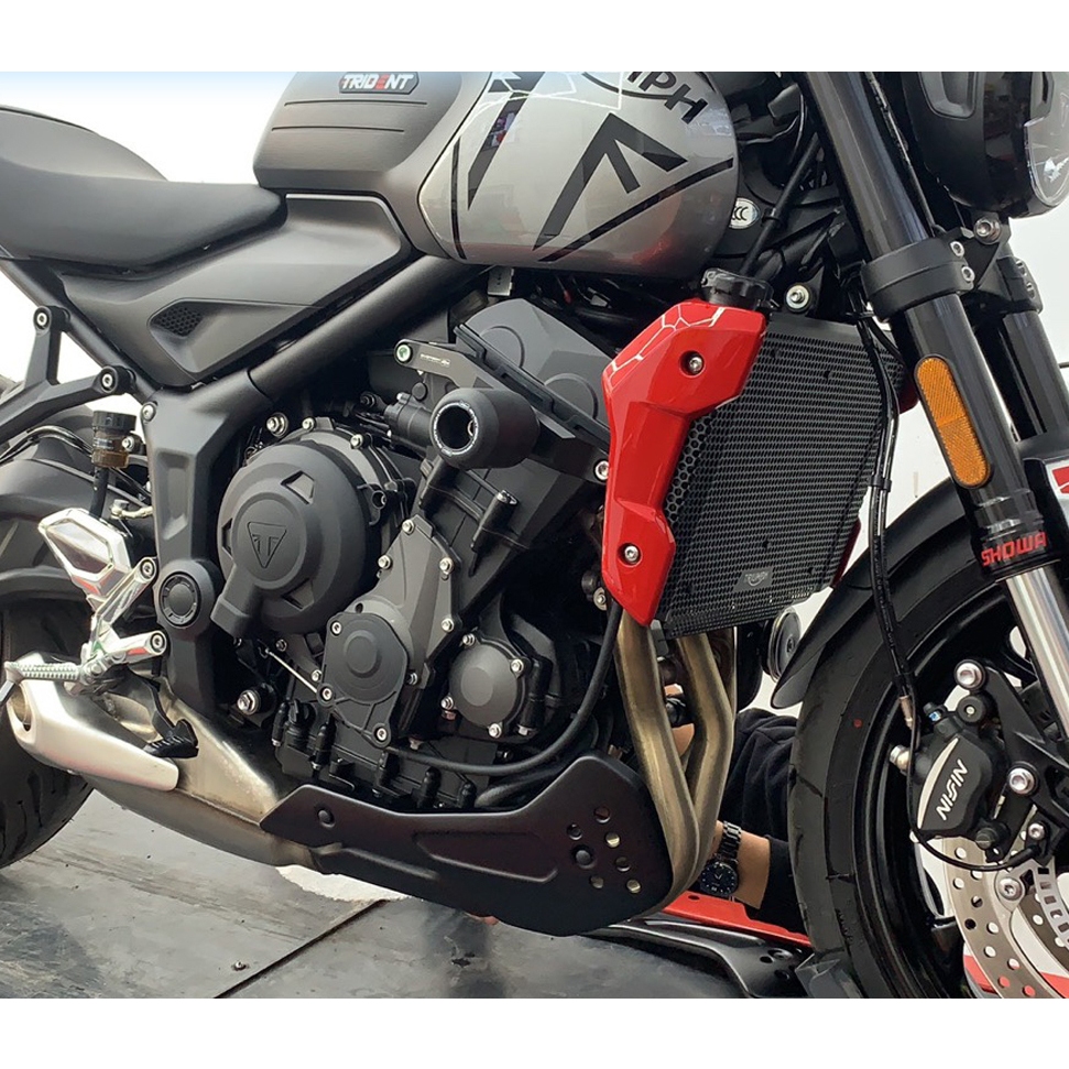 Trident 660導流罩 適用於  凱旋改裝腳踏車尾燈罩 trident 腳踏機 凱旋Trident660保護指示燈