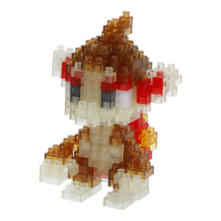 轉蛋概念館 日本 正版 神奇寶貝 精靈寶可夢 nano-block 河田積木 NBPM_087 小火焰猴 水晶版 現貨