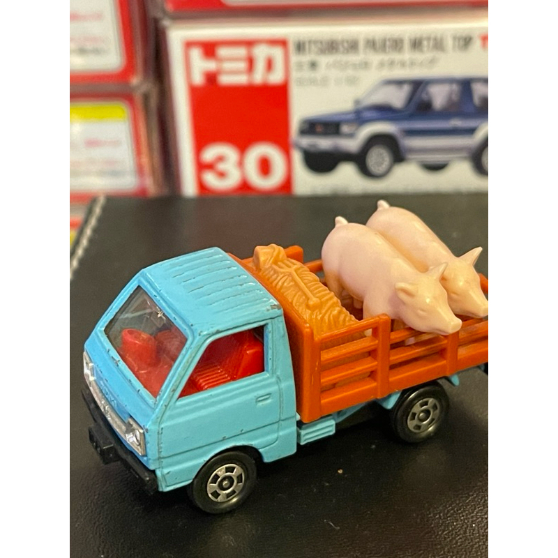 TOMICA 多美卡 SUZUKI CARRY NO.39 豬車 家畜運搬車日本製