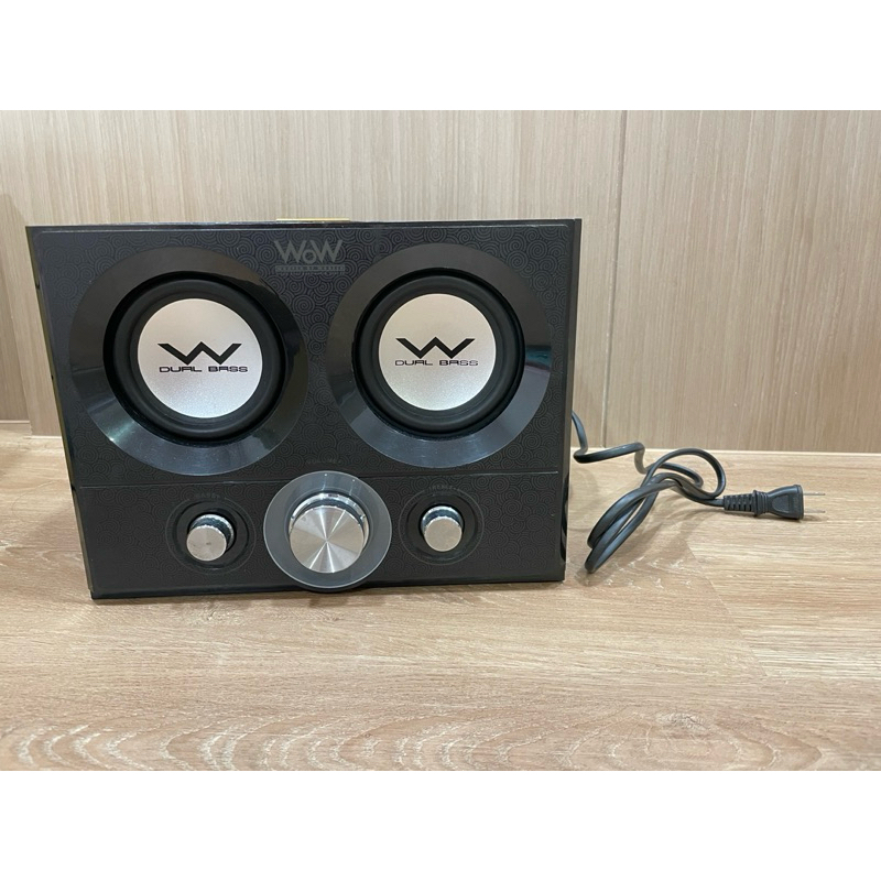 OZAKI WU460木質重低音喇叭擴大機配件