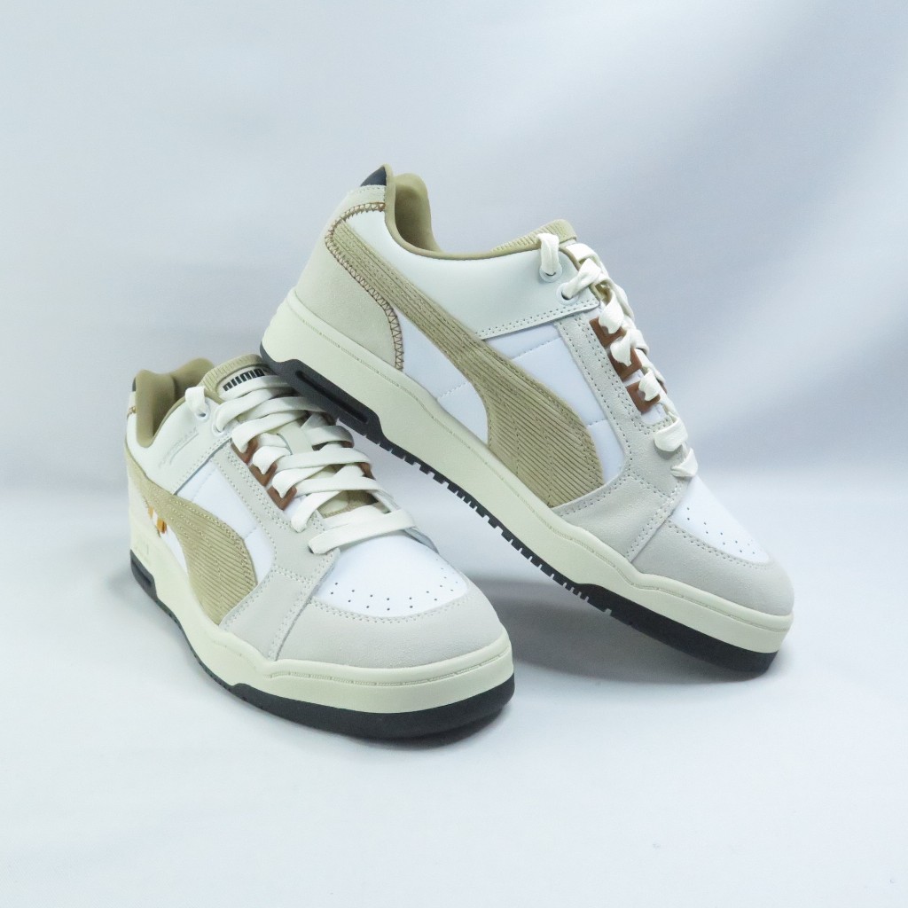 PUMA 39574301 Slipstream Lo For the Fanbase 男 復古休閒鞋 白×卡其