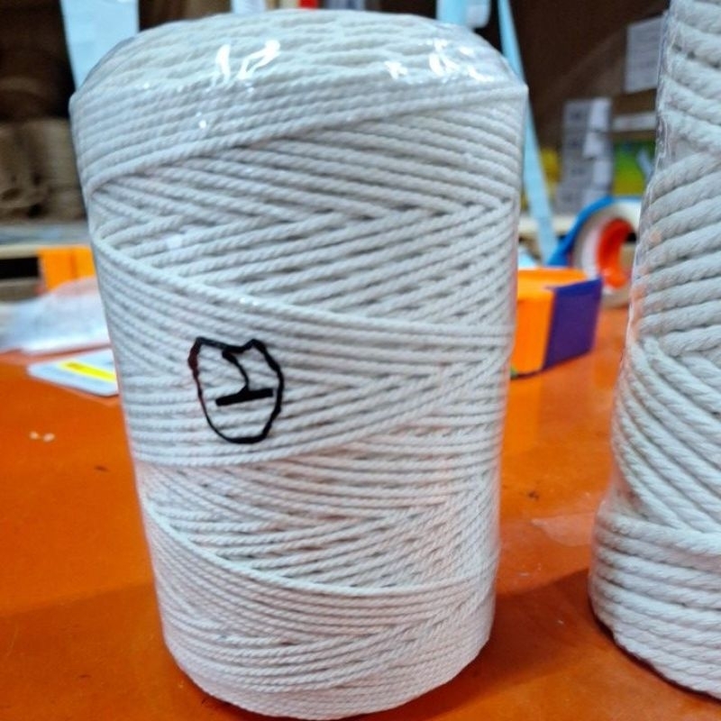 棉繩3米厘酒精燈燈惢，2米厘.3米厘4米厘5米厘6米厘食品繩，原色一粒半公斤裝