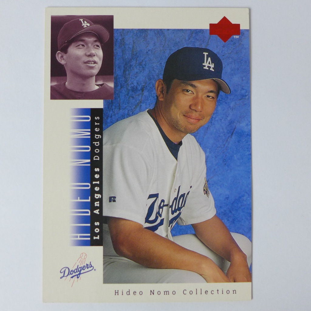 ~ Hideo Nomo ~MLB球星/野茂英雄 1996年UD.MLB棒球卡.大張球員卡/5