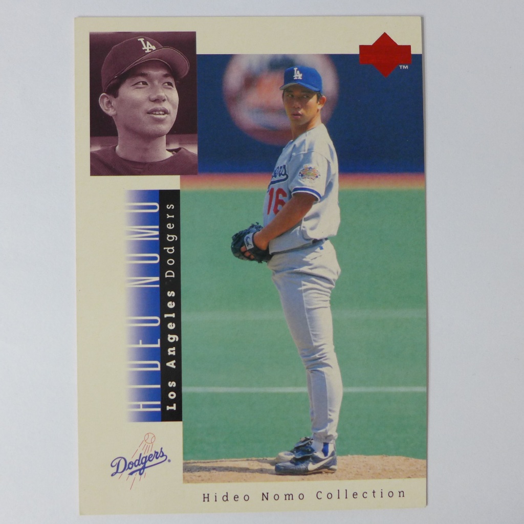 ~ Hideo Nomo ~MLB球星/野茂英雄 1996年UD.MLB棒球卡.大張球員卡/7