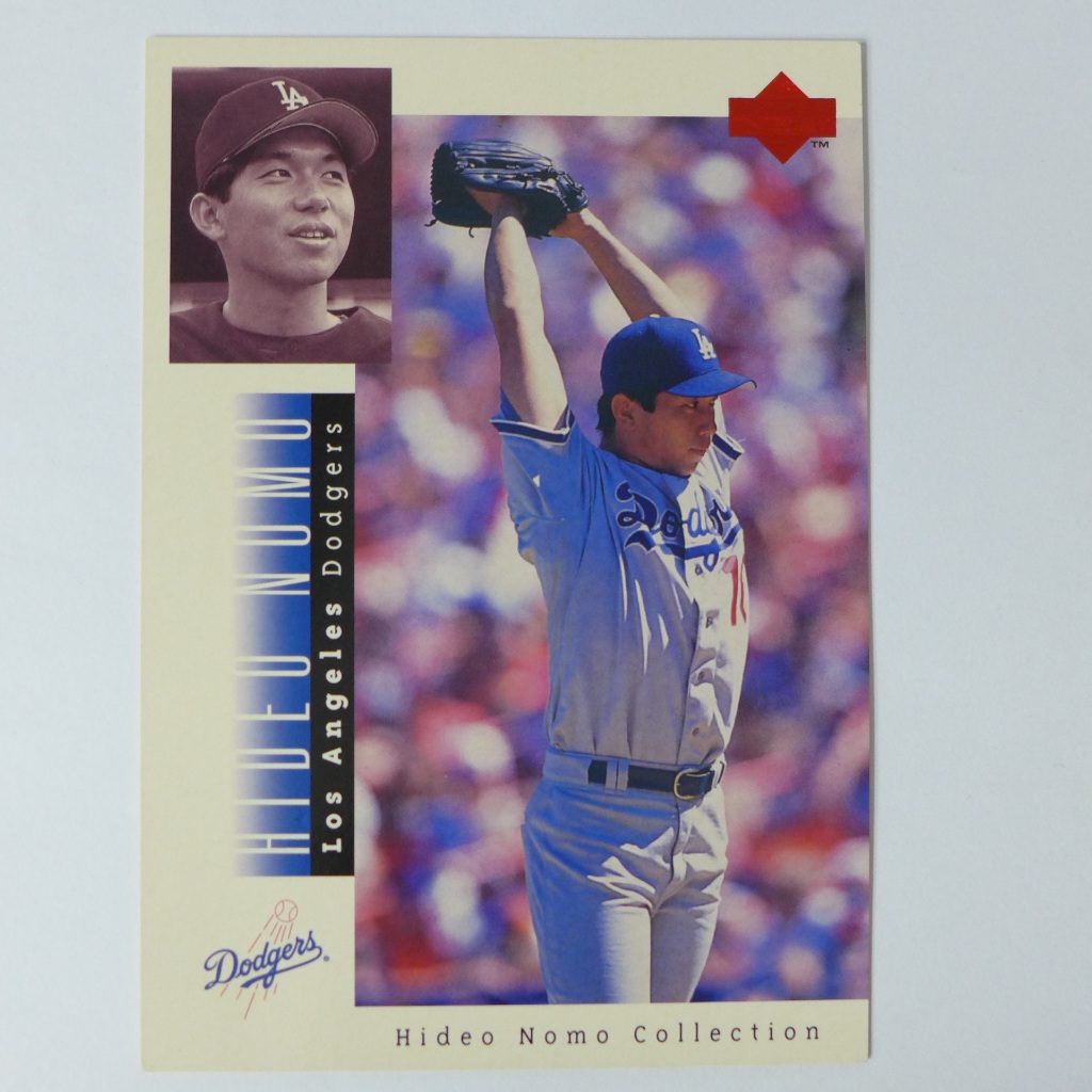 ~ Hideo Nomo ~MLB球星/野茂英雄 1996年UD.MLB棒球卡.大張球員卡/8