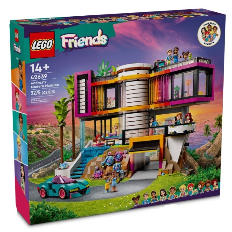 【椅比呀呀|高雄屏東】LEGO 樂高 42639 安德里亞的現代豪宅 Andrea's Modern Mansion