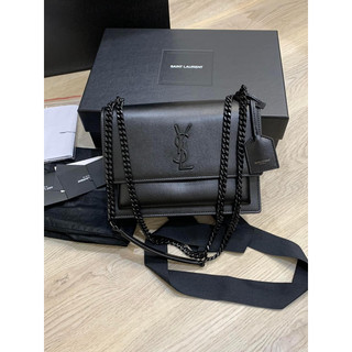 ❌已售出❌ (含運) 全新YSL sunset 日落包 -全配+台灣專櫃購入