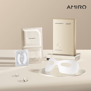 AMIRO R3 TURBO 時光護膚禮盒(凝膠+眼膜組合+面頸膜) 適用大部分美容儀/保濕清透不黏膩/旅行戶外保養