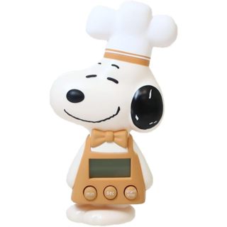 日本正版 Snoopy 史奴比 史努比 造型 橘色 廚師帽 計時器 烘焙料理 小幫手 廚房用品 (現貨)