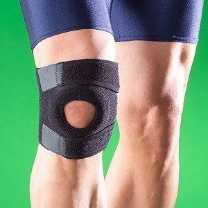 護膝 高透氣可調式膝部護套 短護膝 OPPO歐柏 1125