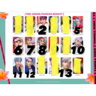 THE BOYZ 艾力 Eric 孫英宰 迷六 單三 特典卡
