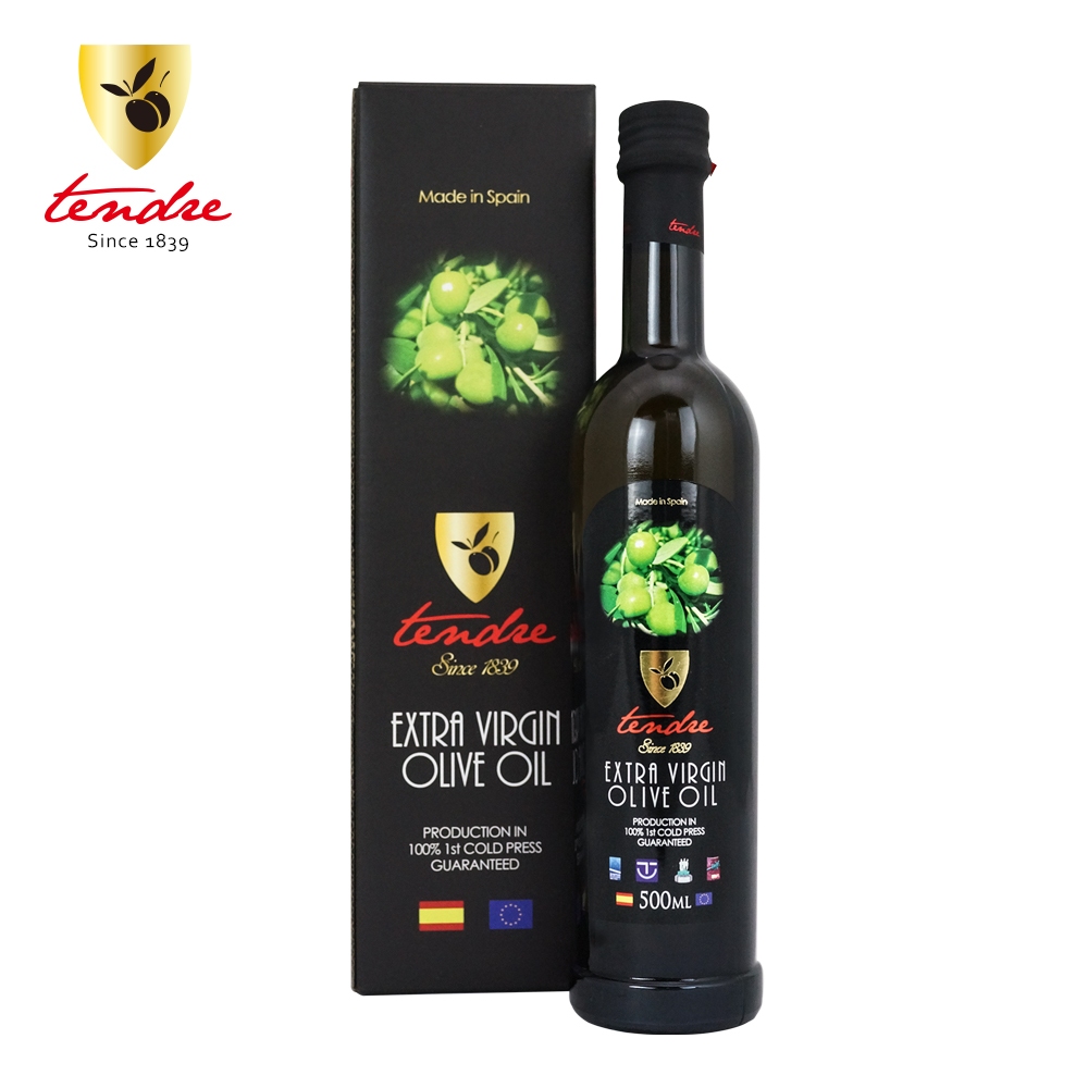 【添得瑞】100%冷壓初榨頂級橄欖油禮盒Extra Virgin Olive Oil (500ml) 全新現貨 快速出貨