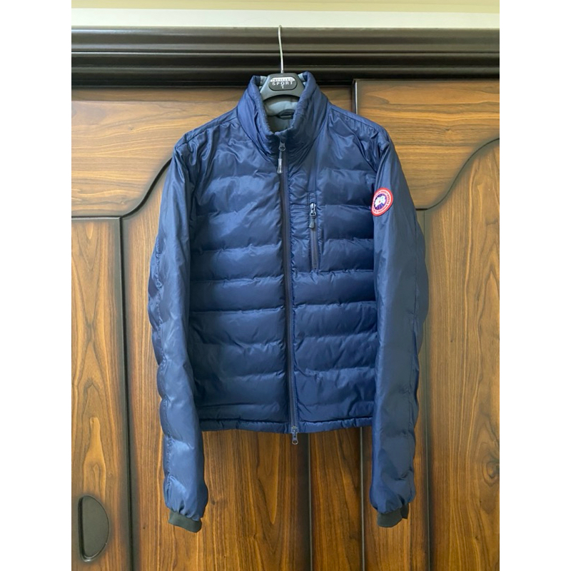 CANADA GOOSE Lodge Down Jacket 深藍羽絨外套 M號