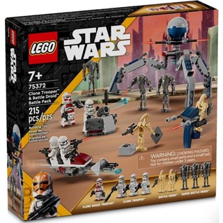 LEGO 75372 複製人士兵和戰鬥機器人《熊樂家 高雄樂高專賣》Star wars 星際大戰系列