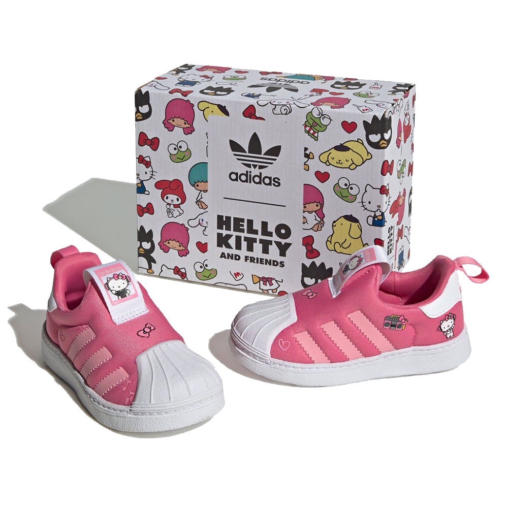 ADIDAS x Hello Kitty 童 SUPERSTAR 360 I 休閒鞋 - IF3555