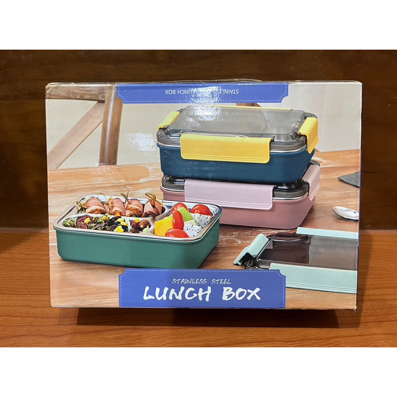 Novo nordisk Lunch Box 304 紫色 不鏽鋼三格餐盒 全新