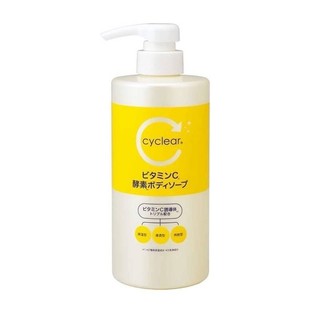 日本熊野cyclear 維他命C酵素沐浴乳-500ml