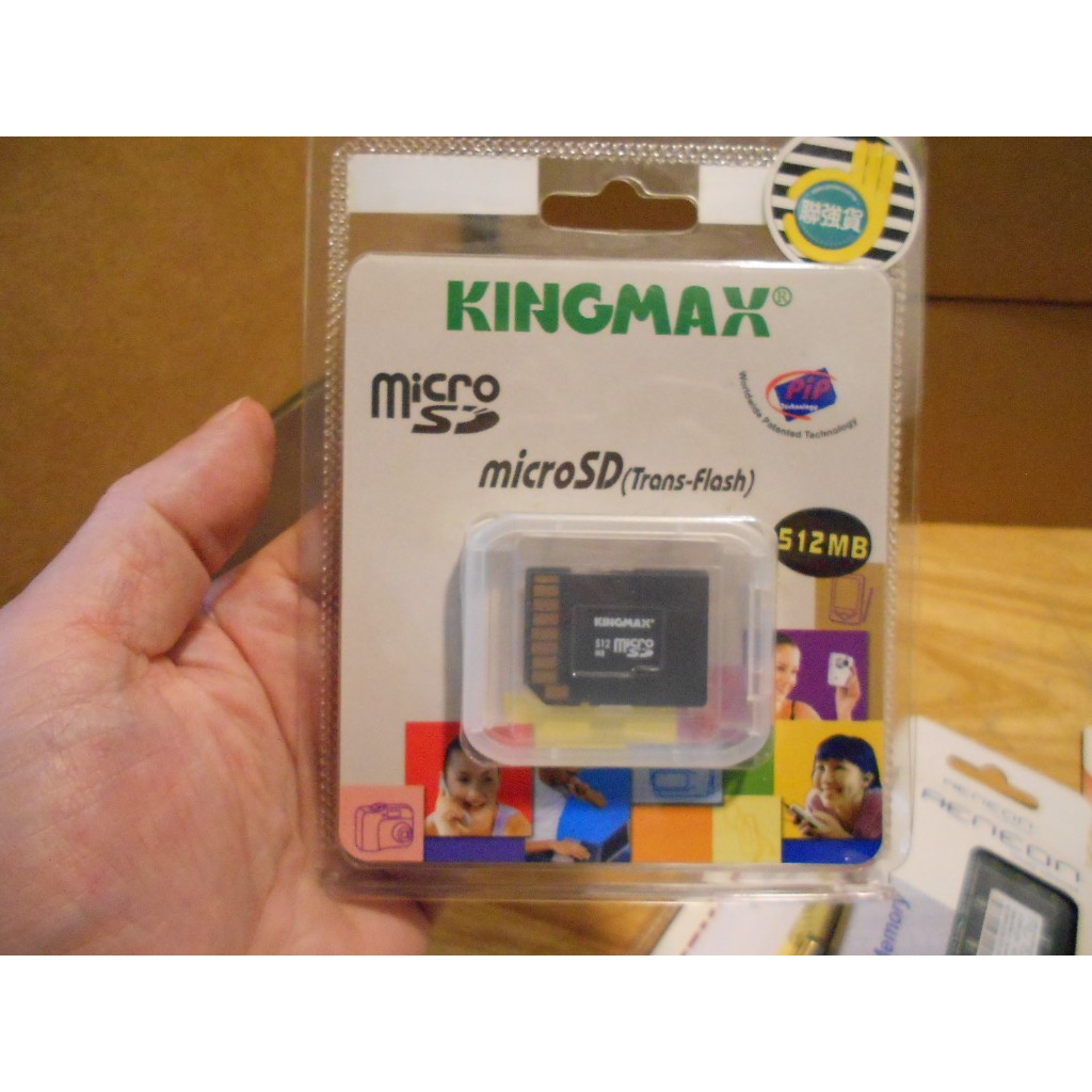 Kingmax 記憶卡 Microsd 帶 SD 卡適配器 (512MB)