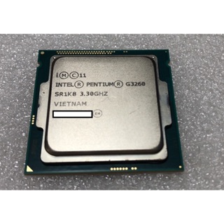 【吳'r】INTEL 4代 G3260 G3240 桌上型電腦 CPU 1150腳位 正式版 (裸裝)$50