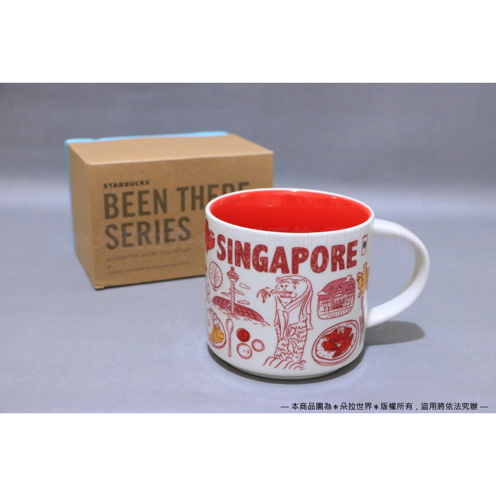 ⦿ 新加坡 Singapore 》星巴克 STARBUCKS 城市馬克杯 咖啡杯 BTS系列 414ml