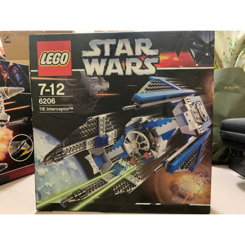「自己收藏非商家」全新未拆LEGO 樂高 6206  星戰 鈦戰機