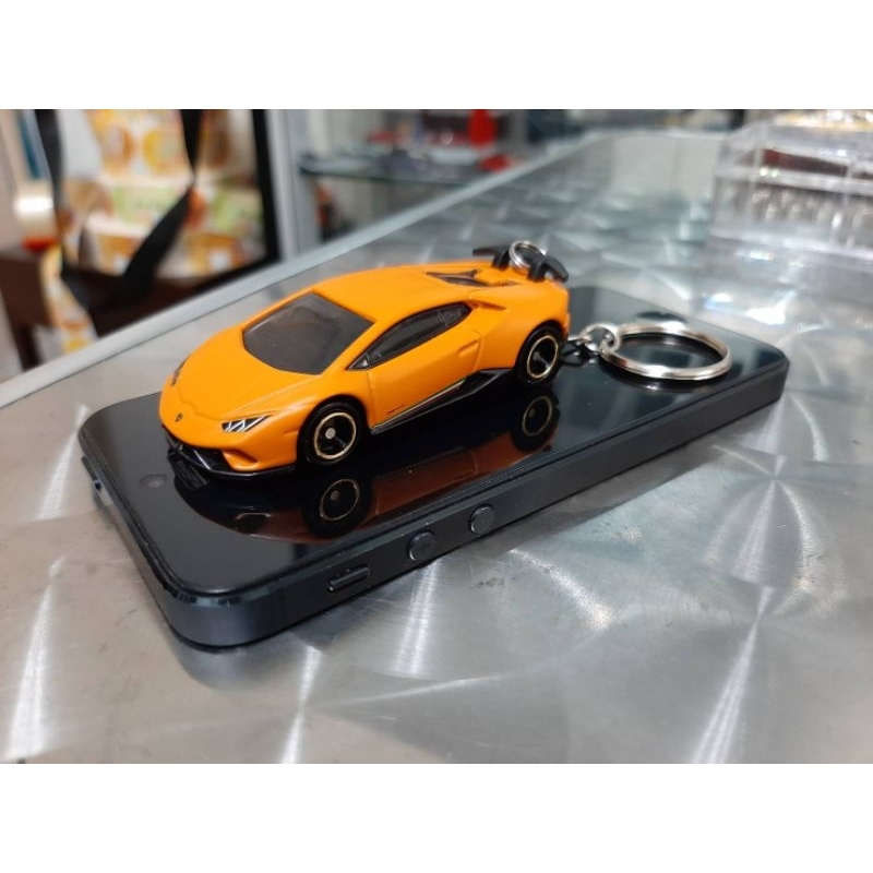 Tomica 34 PERFORMANTE 小牛 鑰匙圈 附膠盒