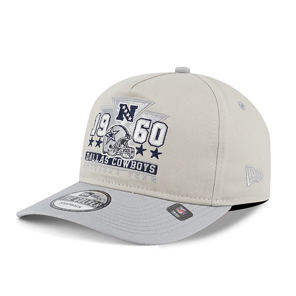 【NEW ERA】 GOLFER NFL 達拉斯 牛仔 創立年 米白 雙色 軟板 卡車帽【ANGEL NEW ERA】