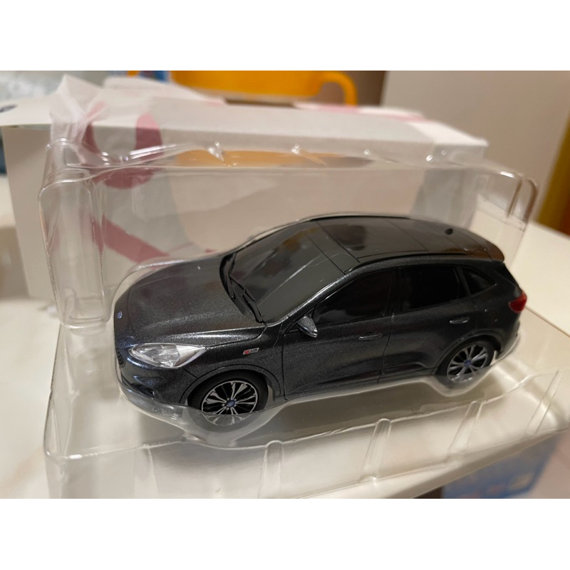 台灣福特原廠Kuga 模型車 迴力車 灰色1:43