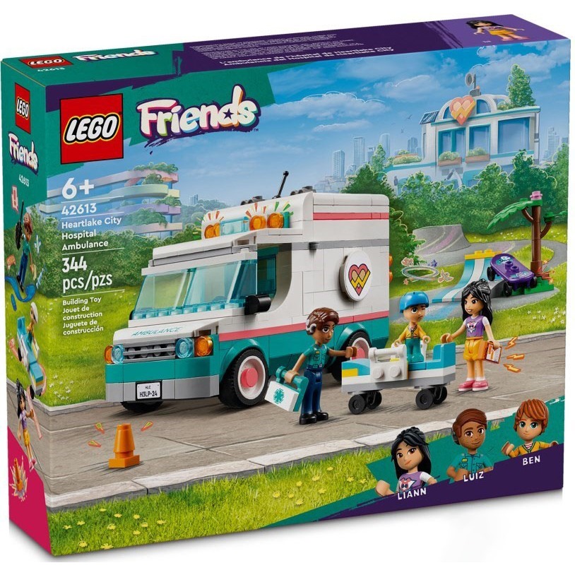 LEGO 42613 心湖城醫院救護車《熊樂家 高雄樂高專賣》Friends 好朋友系列