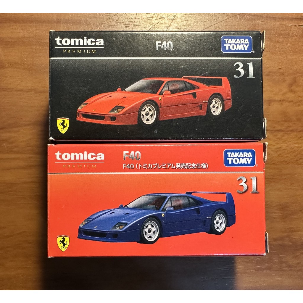 1/64 Tomica Premium 多美 Ferrari F40 紅/藍