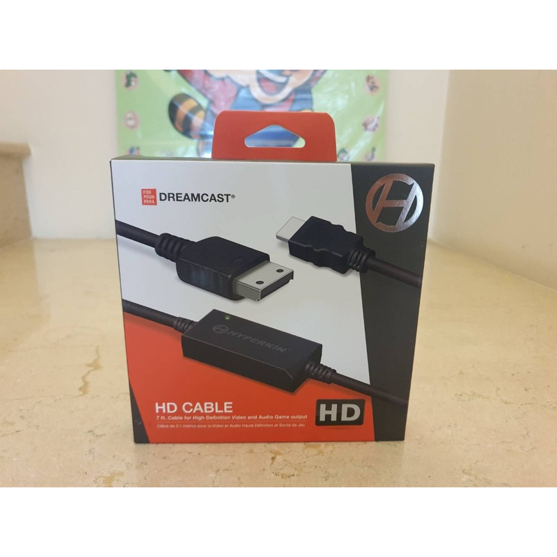 HYPERKIN SEGA DREAMCAST HDMI輸入端子 HDTV 及 480P 都有對應 全新品